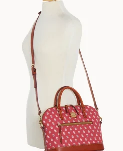 MLB Cardinals Domed Zip Satchel