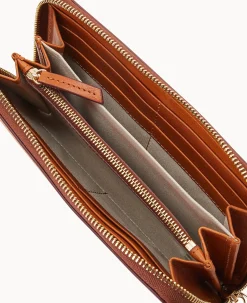 MLB Cardinals Large Zip Around Wristlet