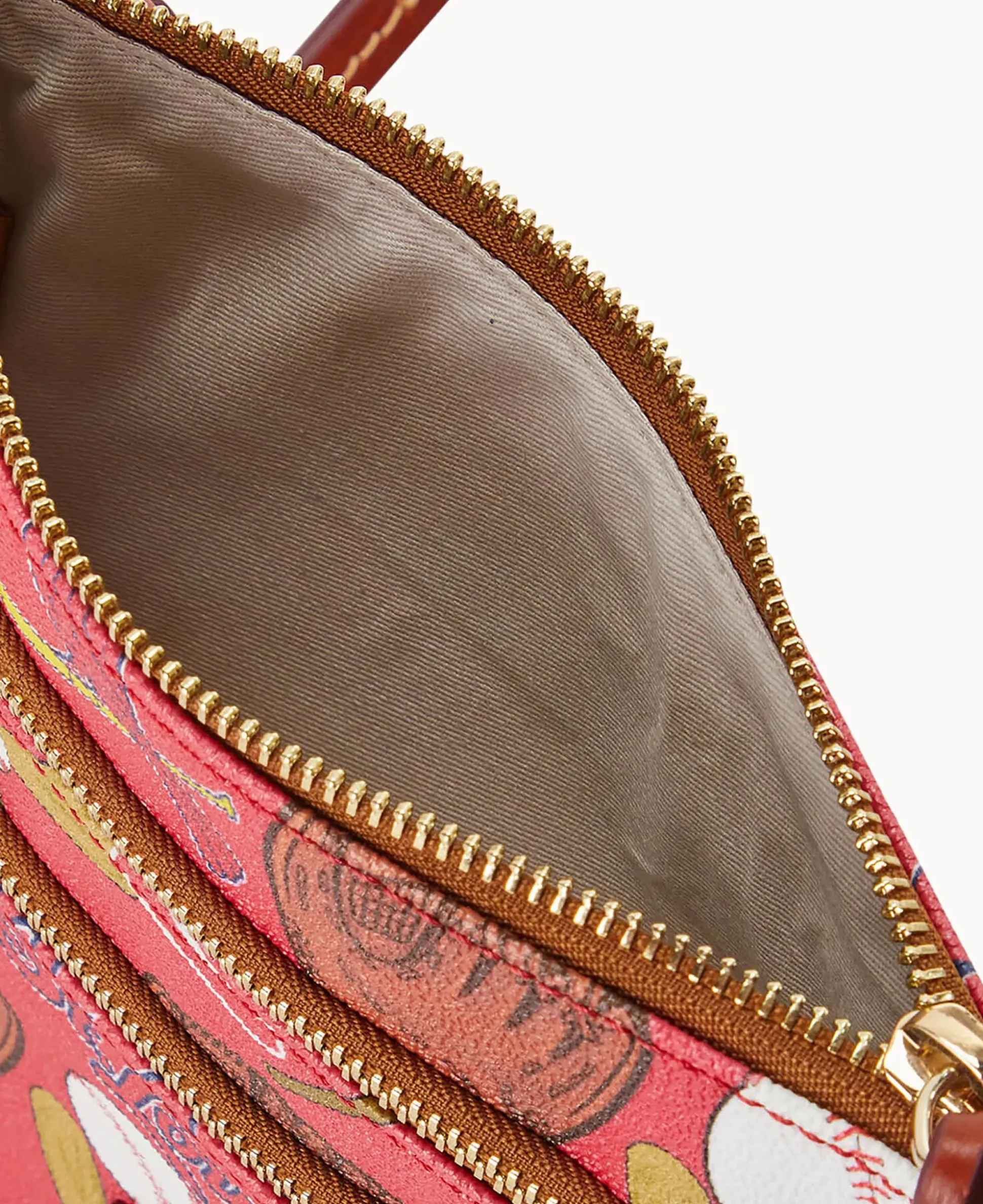 MLB Cardinals N S Triple Zip Crossbody