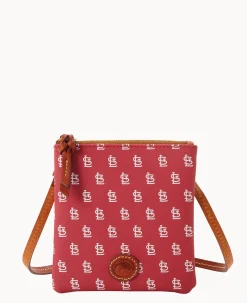 MLB Cardinals Small North South Top Zip Crossbody