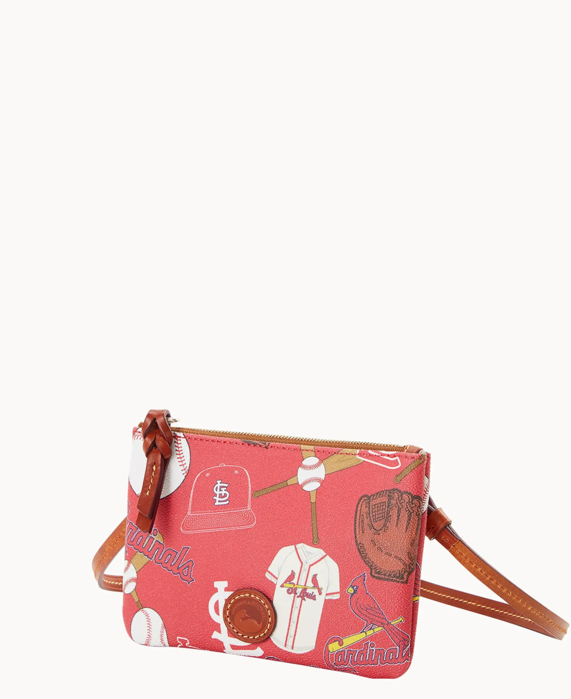 MLB Cardinals Top Zip Crossbody
