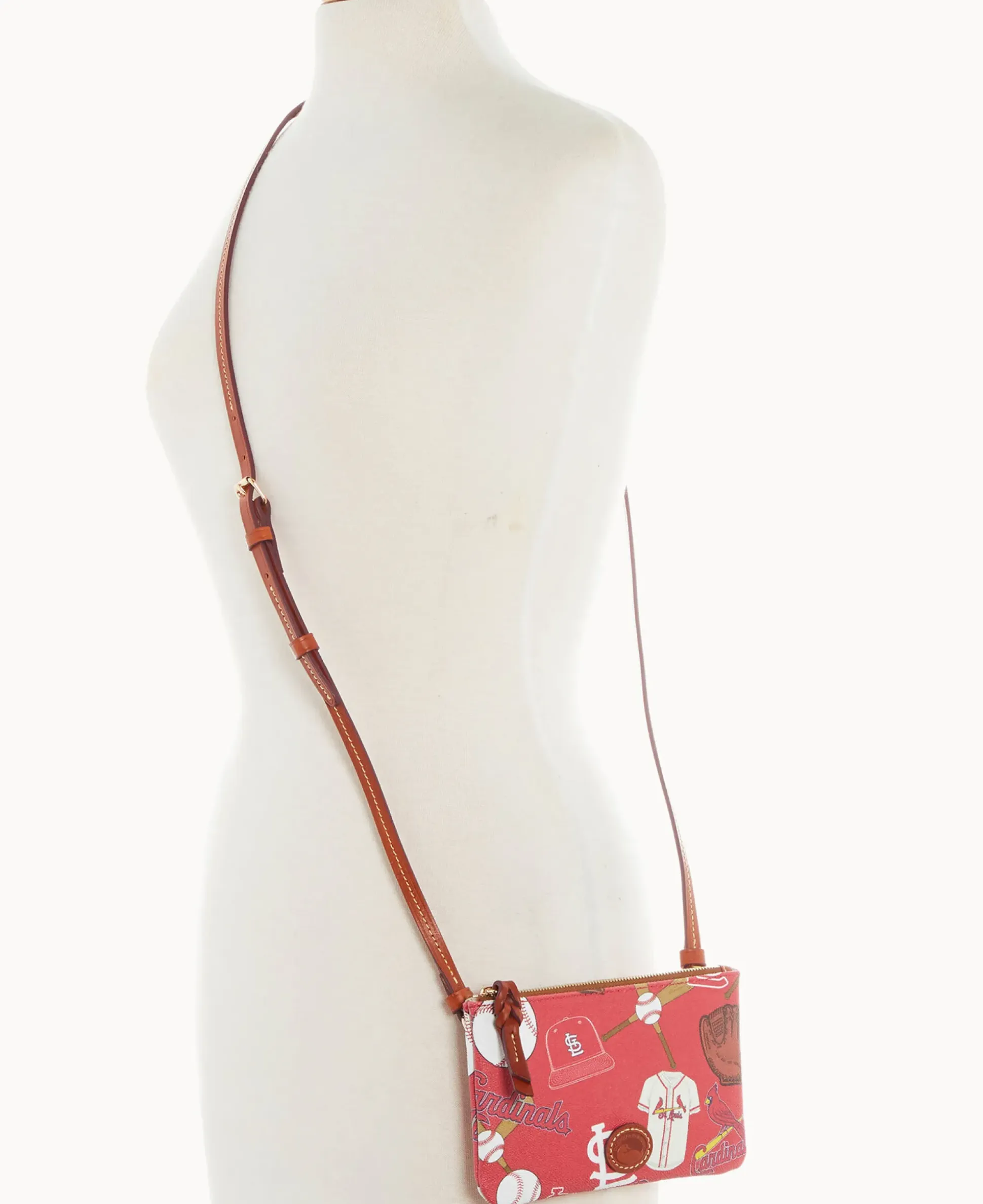 MLB Cardinals Top Zip Crossbody