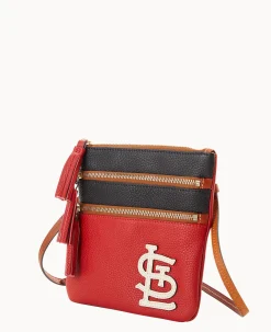 MLB Cardinals Triple Zip Crossbody