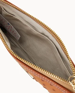 MLB Cubs Large Slim Wristlet