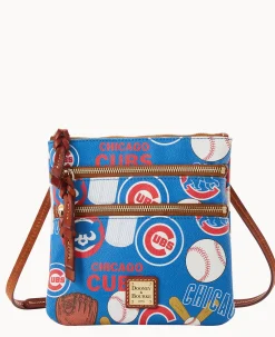 MLB Cubs N S Triple Zip Crossbody