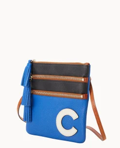 MLB Cubs Triple Zip Crossbody