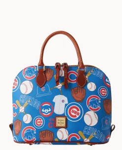 MLB Cubs Zip Zip Satchel