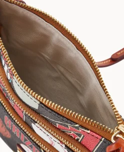MLB Diamondbacks N S Triple Zip Crossbody