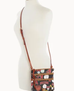MLB Diamondbacks N S Triple Zip Crossbody