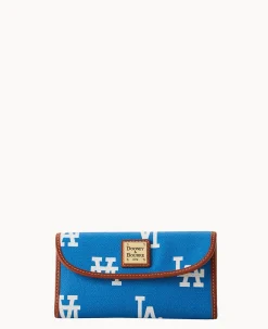 MLB Dodgers Continental Clutch