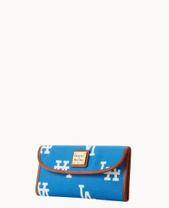 MLB Dodgers Continental Clutch