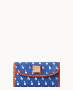MLB Dodgers Continental Clutch