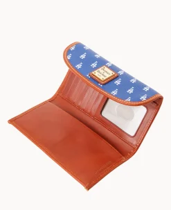 MLB Dodgers Continental Clutch