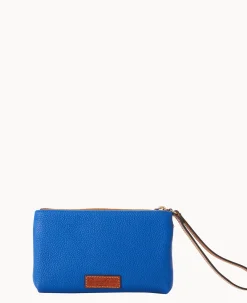 MLB Dodgers Double Zip Wristlet