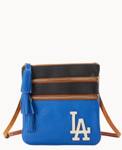 MLB Dodgers Triple Zip Crossbody