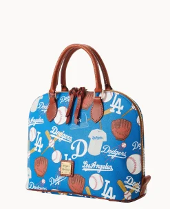 MLB Dodgers Zip Zip Satchel