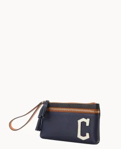 MLB Guardians Double Zip Wristlet