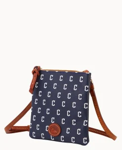MLB Guardians Small North South Top Zip Crossbody