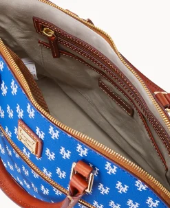 MLB Mets Domed Zip Satchel
