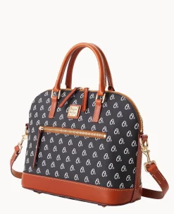 MLB Orioles Domed Zip Satchel