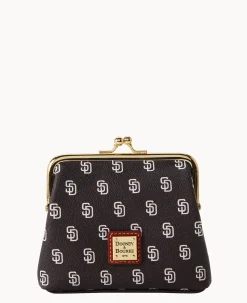 MLB Padres Large Framed Purse