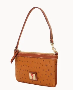 MLB Phillies Large Slim Wristlet