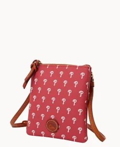 MLB Phillies Small North South Top Zip Crossbody