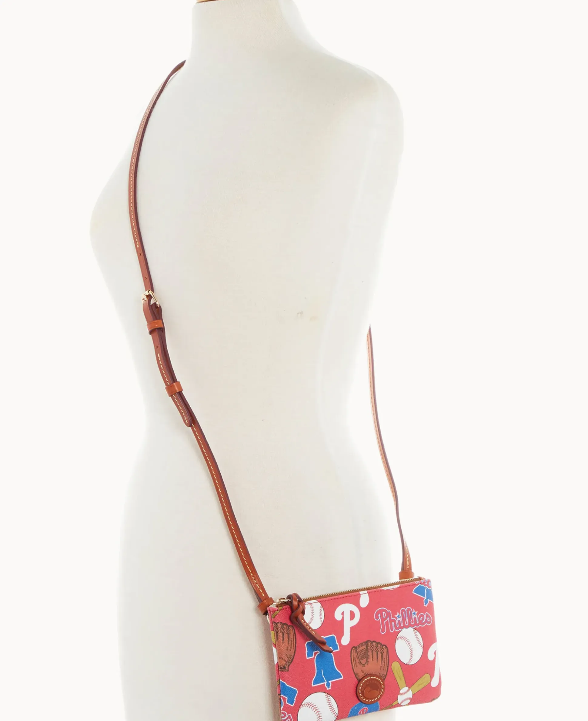 MLB Phillies Top Zip Crossbody