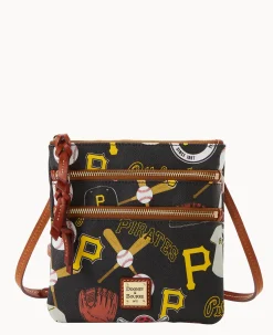 MLB Pirates N S Triple Zip Crossbody