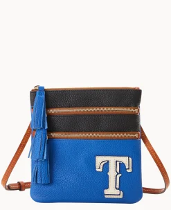MLB Rangers Triple Zip Crossbody