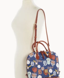 MLB Rays Zip Zip Satchel
