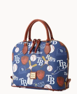 MLB Rays Zip Zip Satchel