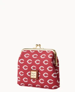 MLB Reds Large Framed Purse