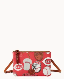 MLB Reds Top Zip Crossbody