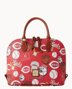MLB Reds Zip Zip Satchel