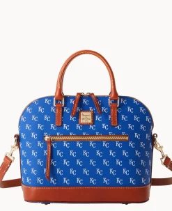MLB Royals Domed Zip Satchel