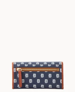 MLB Tigers Continental Clutch
