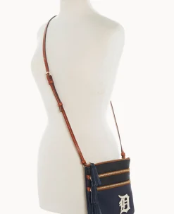 MLB Tigers Triple Zip Crossbody