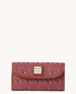 NFL AZ Cardinals Continental Clutch