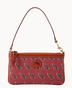 NFL AZ Cardinals Large Slim Wristlet