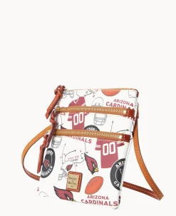 NFL AZ Cardinals N S Triple Zip Crossbody