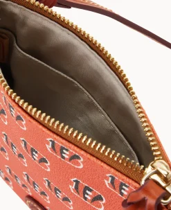 NFL Bengals Small North South Top Zip Crossbody
