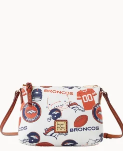 NFL Broncos Crossbody Pouchette