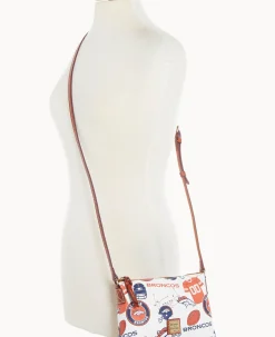 NFL Broncos Crossbody Pouchette