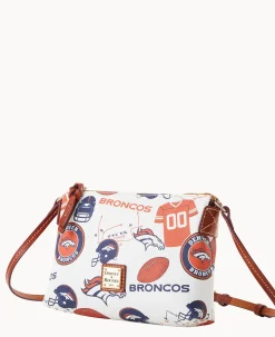 NFL Broncos Crossbody Pouchette