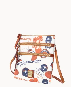 NFL Broncos N S Triple Zip Crossbody
