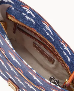 NFL Broncos Small Zip Crossbody