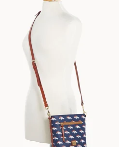 NFL Broncos Small Zip Crossbody