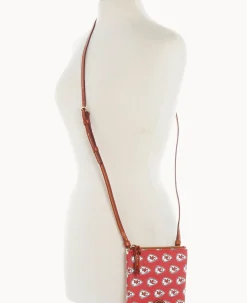 NFL Chiefs Small North South Top Zip Crossbody