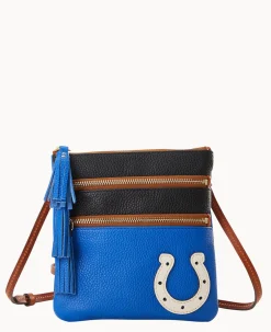 NFL Colts Triple Zip Crossbody